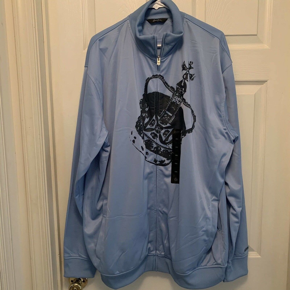 NWT Sean John Blue Crown Jacket XXXL